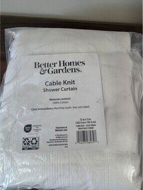 White Shower Curtain